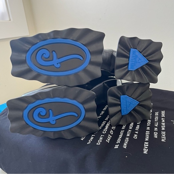 NEW John Fluevog MUNSTER MAX MAGNOLIA ZIP-UP PLATFORM TALL BOOTS Size 11 - Picture 11 of 16